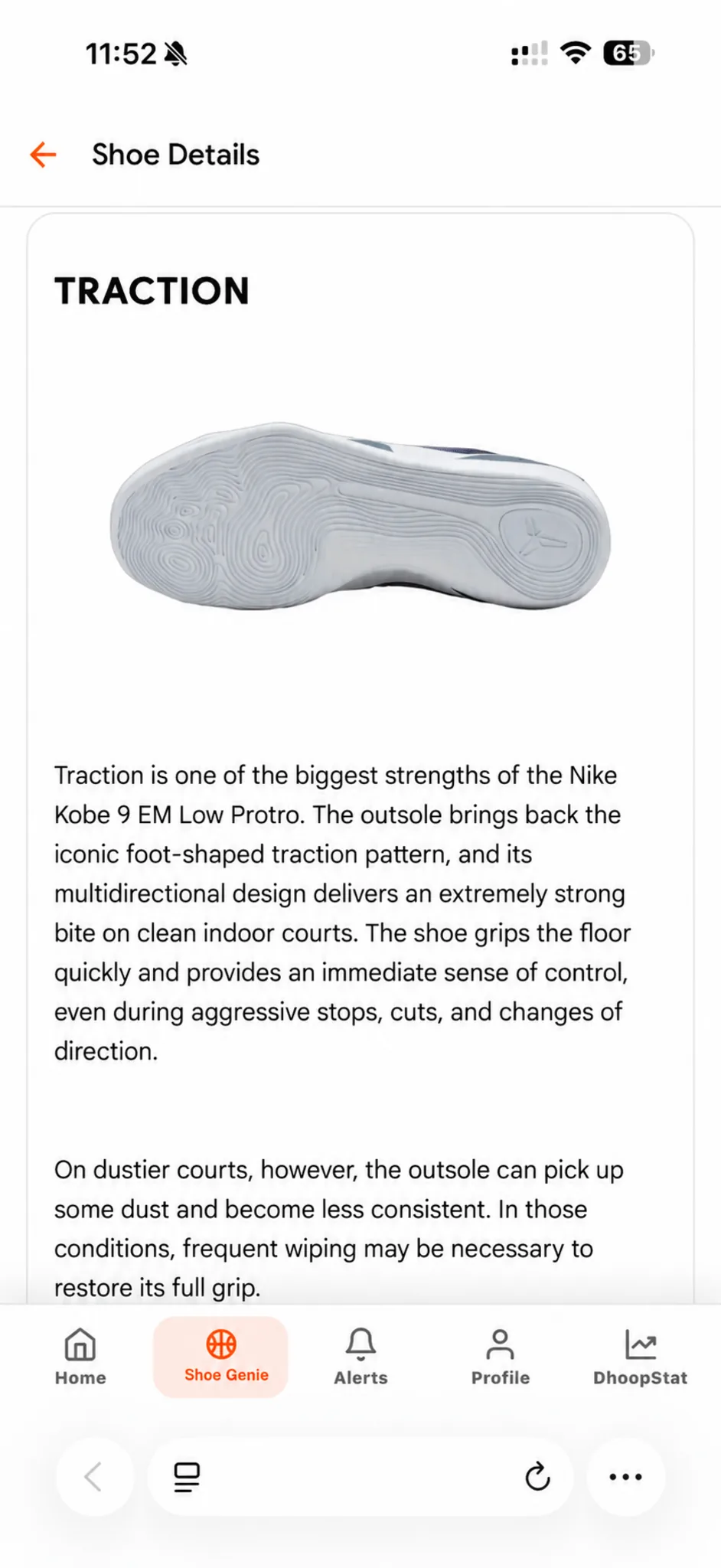 Detailed traction review